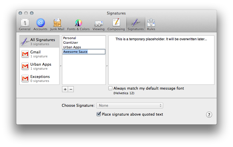 gmail mail app mac