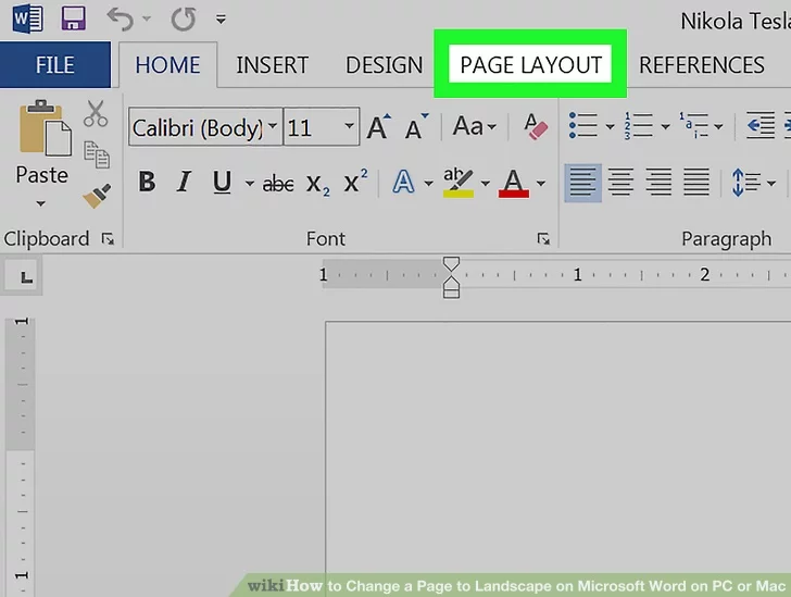 Page layout applications